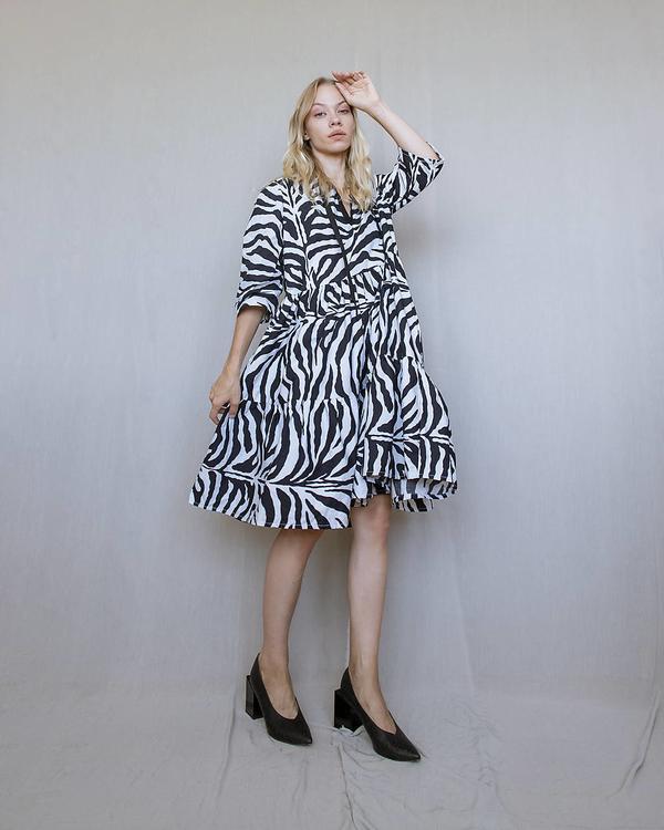 Basic Zebra šaty