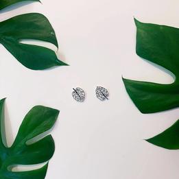 Náušnice Monstera