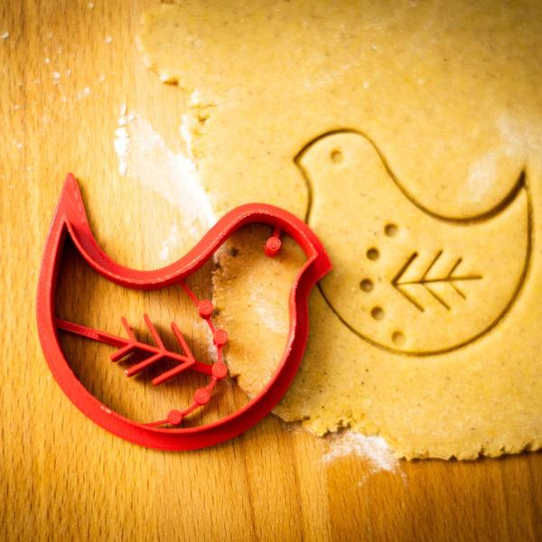 Vykrajovačka Folk vtáča