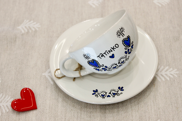 Šálka s podšálkou - Tatinko