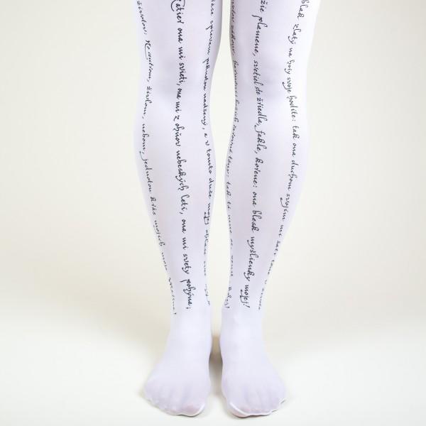 Pančuchy Marína biele 