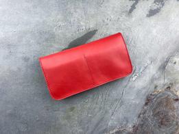 Kožená peňaženka Rhea II červená thumb