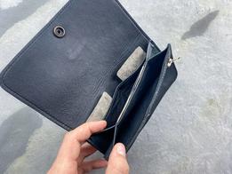 Kožená peňaženka Rhea II čierna thumb