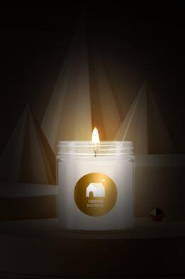 Sójová sviečka VIanočná rozprávka - Vianočné medovníčky thumb
