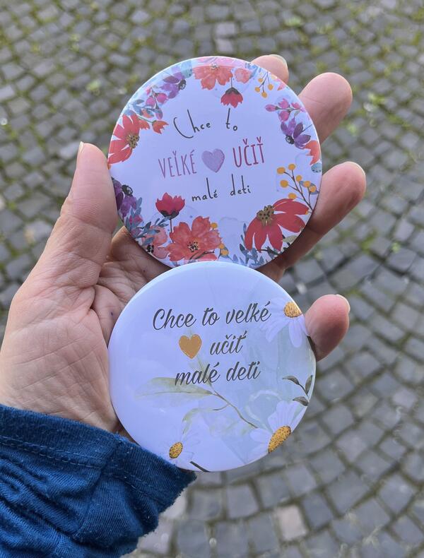 Magnetky - Chce to veľké srdce učiť malé deti