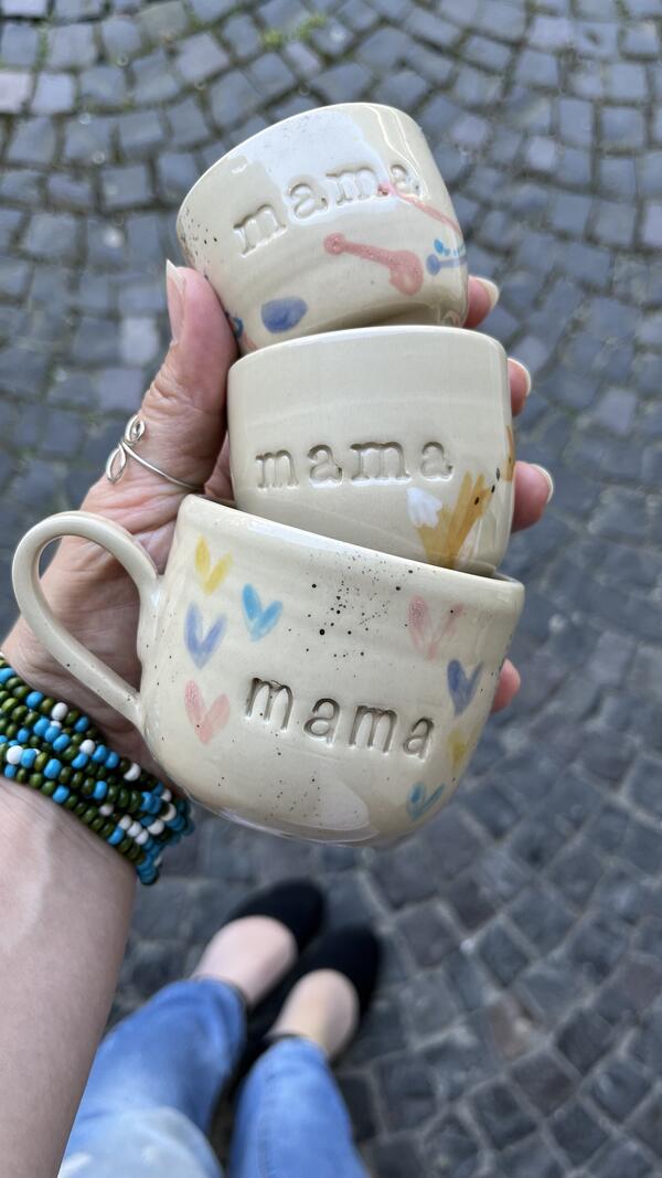Keramická šálka Mama