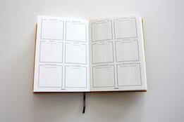 Diár 2026 - filcový mramorový thumb