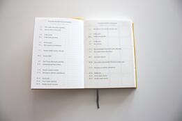 Diár 2026 - filcový mramorový thumb