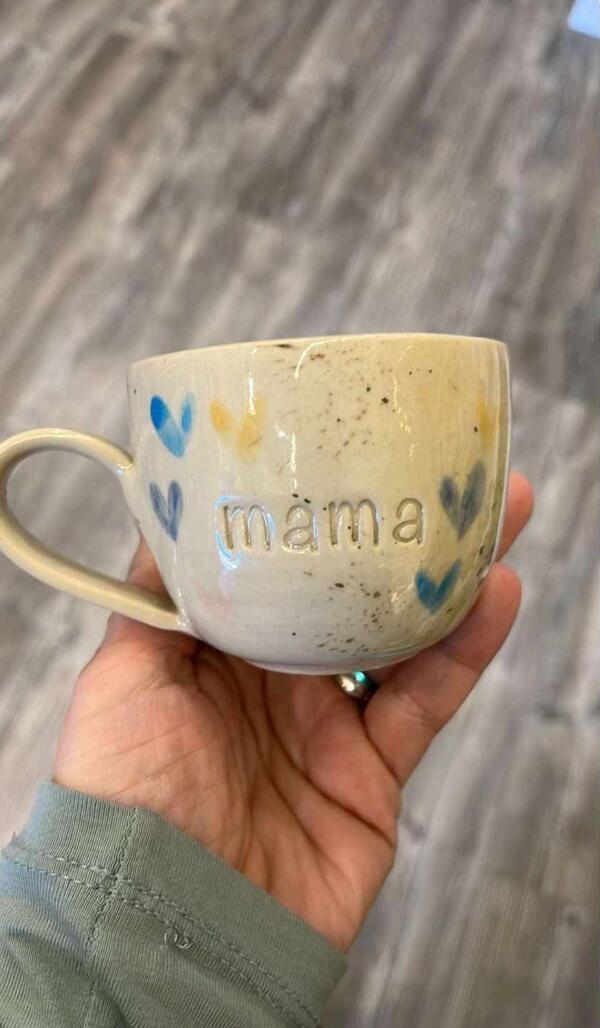 Keramická šálka Mama