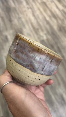 Keramická šálka Fialovohnedá thumb